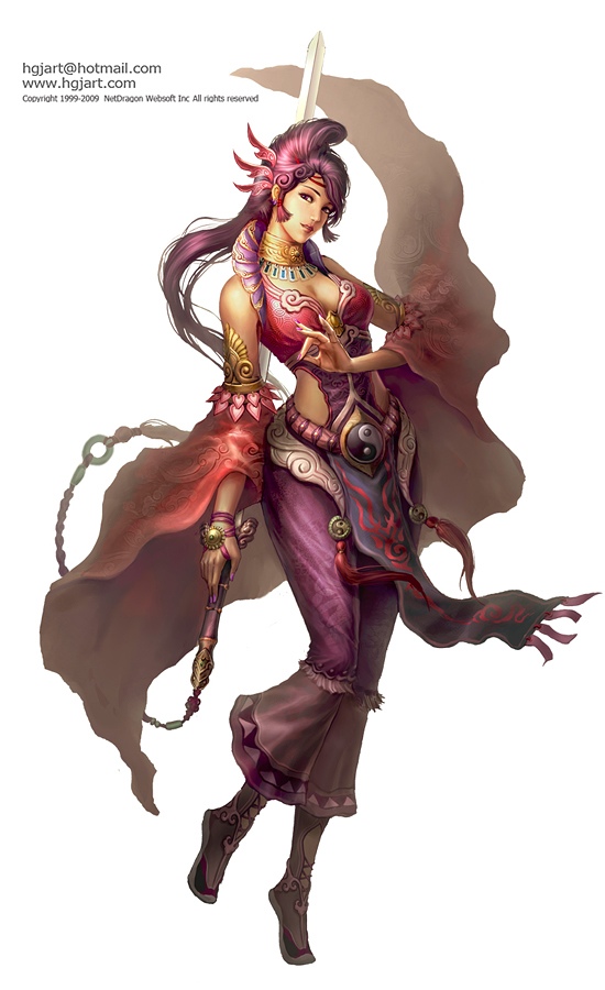 fantasy characters digital paintings guangjian huang (3)